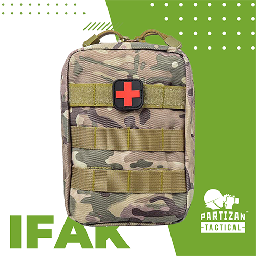 Тактична аптечка IFAK. Місія - врятувати життя на фронті