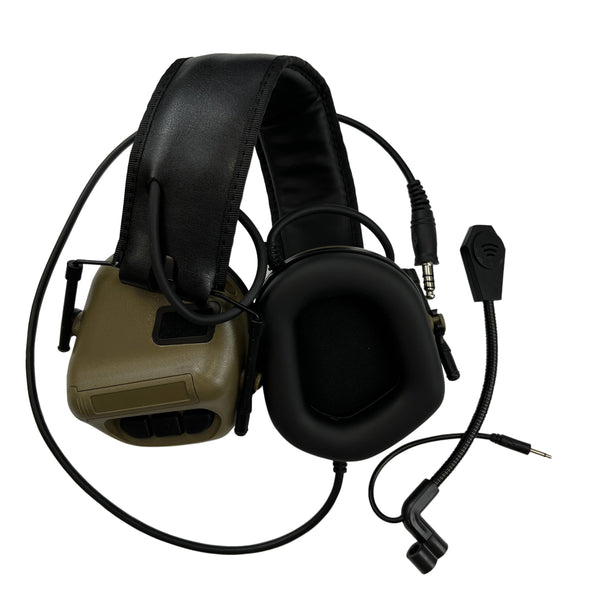 Активні тактичні навушники Active Headset Coyote