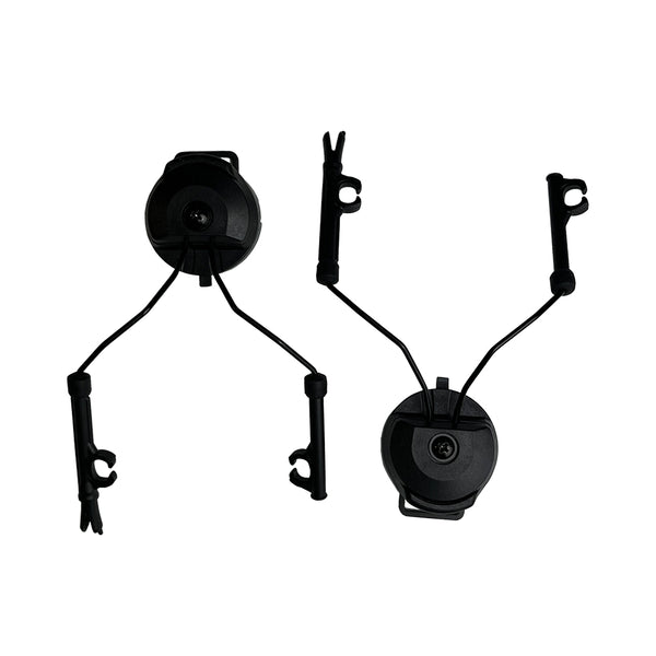 Адаптер для тактичних навушників на шолом FAST Helmet Headset Adapter Black