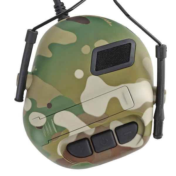 Активні навушники на шолом Active Helmet Headset Multicam