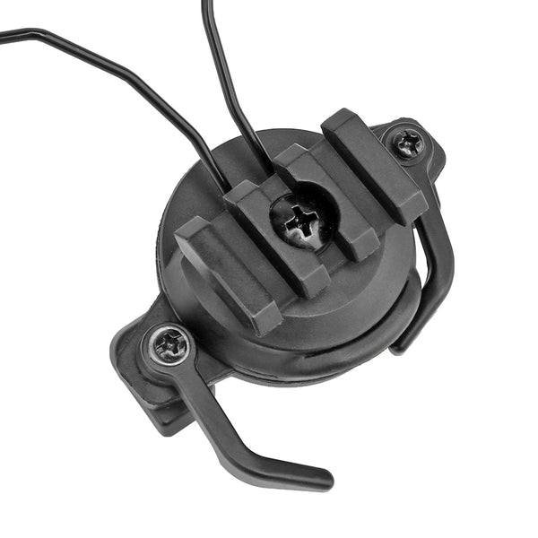 Адаптер для тактичних навушників на шолом FAST Helmet Headset Adapter 2 Black