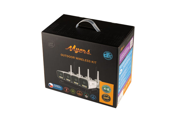 Myers 8CH WIFI KIT 5MP 4xBullet