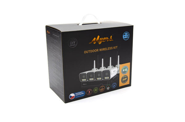 5.0MP Набір для вулиці 4CH IP KIT 5MP 4xBullet