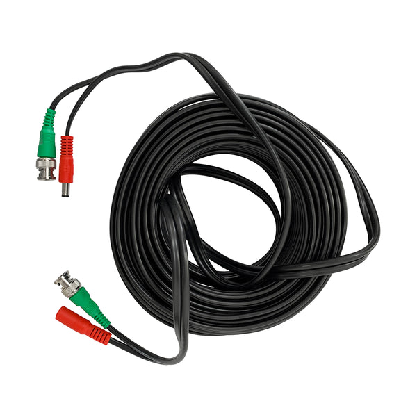 Комбинированный кабель коаксиал+питание на 18 метров Super HD