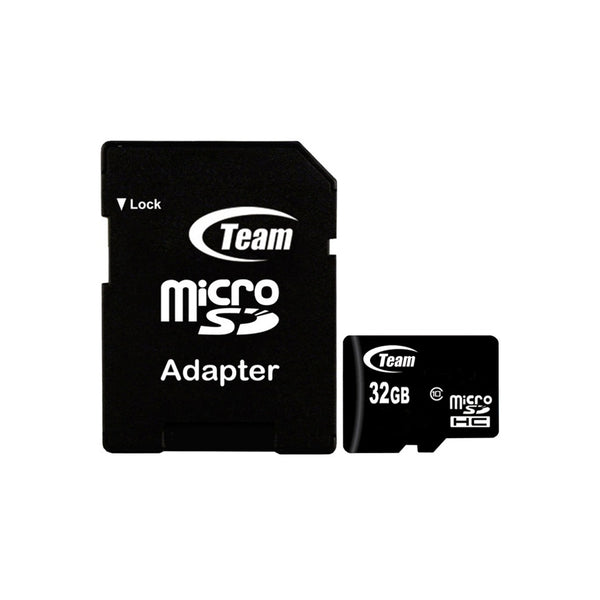 Micro SD card 32GB, class 10, с адаптером