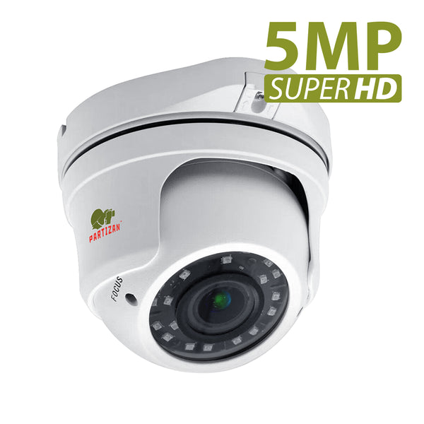 5.0MP AHD Варифокальная камера<br>CDM-VF37H-IR SuperHD 5.0