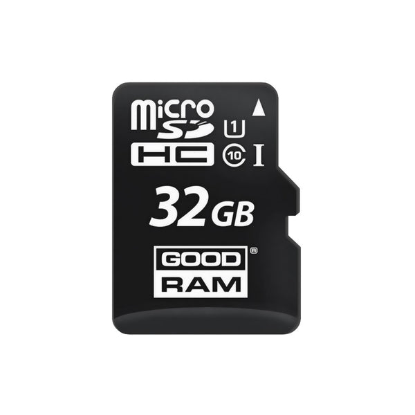 Micro SD card GoodRam 32GB, class 10, с адаптером