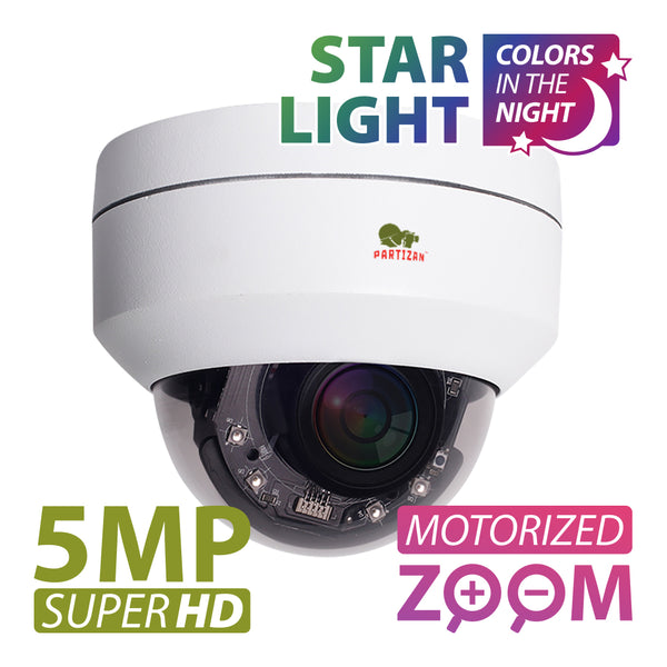 5.0MP IP Варифокальная камера<br>IPD-VF5MP-IR PTZ Starlight