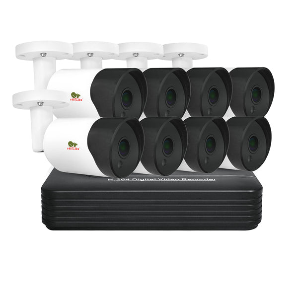 2.0MP Набор для улицы AHD-24<br>8xCAM + 1xDVR + HDD